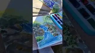 водопад