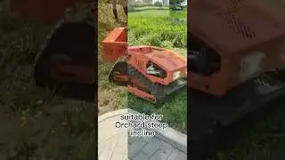 buy self propelled single-cylinder four-stroke brushless DC motor RC mower on Alibaba