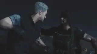 Resident Evil 3 Remake - Nicholai & Carlos Fight Scene