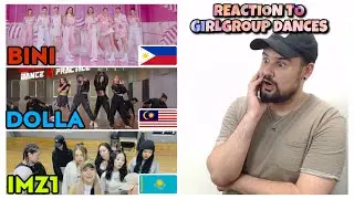 REACTION TO GIRLGROUP DANCE VIDEOS: IMZ1 - VENOM (QPOP) / BINI - LAGI (PPOP) / DOLLA - FIGHT (MPOP)