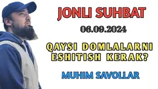 Qaysi domlalarni eshitish kerak? // Muhim savollar