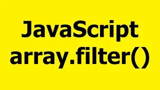 JavaScript Array Filter