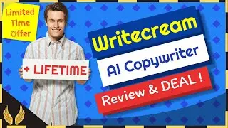 Writecream Review & Demo + LIFETIME DEAL - Is Writecream AI Copywriter Worth It?