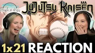 NICE PITCH! ⚾ | JUJUTSU KAISEN | Reaction 1x21