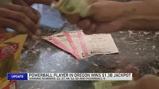 $1.33 billion Powerball jackpot won by single ticket in Oregon