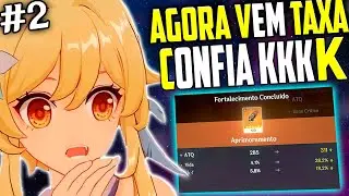 UPAR ARTEFATOS NO GENSHIN IMPACT É UMA MER.... KKKKK