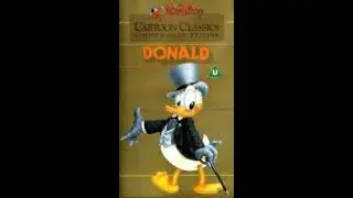 Opening to Cartoon Classics: Limited Gold Edition - Donald UK VHS (1986)