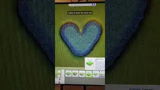 how to make a heart shaped pond in the Sims 4 - terrain manipulation tools tutorial
