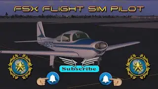 Landing the Meyers 200 D at Atlantic City International Airport in FSX
