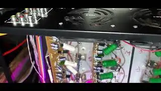 5.2 amplifier Assembling  with ACRYLIC  cabinet