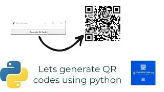 Creating a QR Code generator using python || qrcode