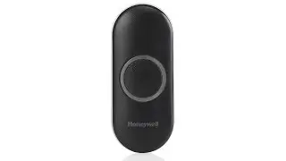 Honeywell Wireless Doorbell Push Button for Series 3, 5, and 9 - Black (RPWL401B)