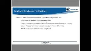 Employee Handbooks Updates