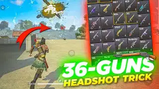 ALL GUN HEADSHOT TRICK FREE FIRE ||ONE TAP HEADSHOT SETTING⚙️