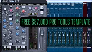 I TURNED MY LAPTOP INTO $87,000 STUDIO / PRO TOOLS TEMPLATE 