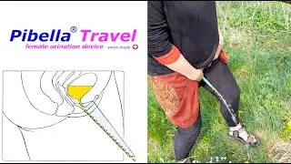 Stand to pee in the garden with Pibella