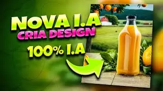 NOVA IA cria Design 100% ZERO PHOTOSHOP
