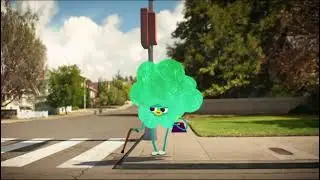 The Amazing World of Gumball - Darwin Throws A Trash Can On An Old Lady