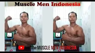 Kuli Hitam Berotot Gym Dirumah | Hot Muscle Black Home Workout