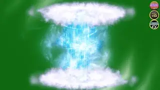 Teleport Effect Green Screen + Sound (No.16) 