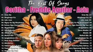 Freddie Aguilar, Asin, Coritha Greatest Hits 2025 - OPM Tagalog Love Songs Of All Time 💕OPM Pinoy