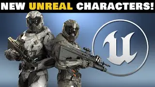 Download Futuristic Sci-Fi Soldiers for Unreal Engine 5!!!