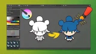 Tutorial: Using Krita's Colorize Mask for Game Sprites