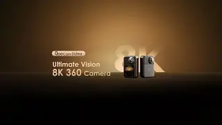 QooCam 3 Ultra 8K 360 Grad Action Kamera