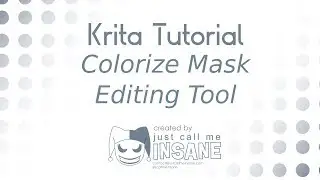 Krita Tutorial 4.0+: NEW Colorize Mask Editing Tool