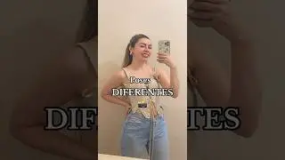 Poses diferentes para tus selfies en el espejo
