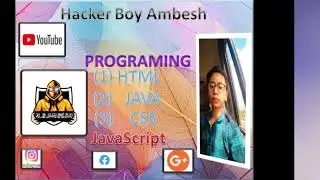 Hacker Boy Ambesh
