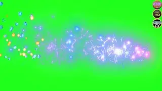 Motion Path Effect Green Screen With Sound + Black Screen Overlays | 