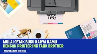 Tutorial Print Booklet DCP-T720DW Menggunakan Wireless Mac OS