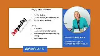 EP3  STAYING SAFE - Safeguarding pitfalls with vulnerable students (by Hilary Nunns)