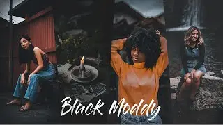 Black Moody Tone Effect || lightroom Mobile Tutorial presets