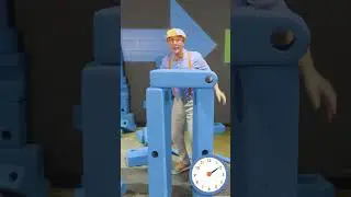 How High Can Blippi Go?! DIY Tower 