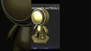 Instance Materials across Texture Sets in Substance Painter 