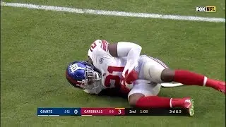 Landon Collins Exits Game With Forearm Injury