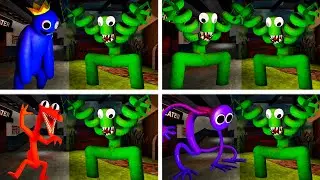 Green vs Every Friend Sings Friends To Your End | Rainbow Friends FNF