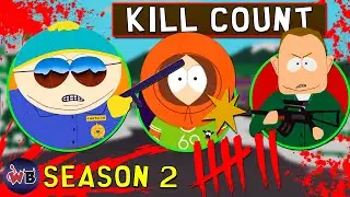 South Park Season 2 KILL COUNT ☠️