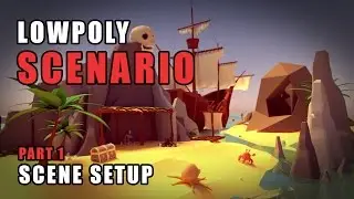 Blender Tutorial - Low Poly Scenario - The Setup Part 01