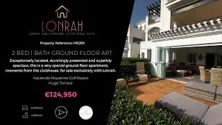 Hacienda Riquelme Golf Resort Apartment - HR269 - SOLD