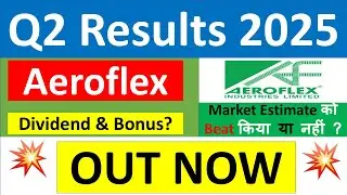 AEROFLEX INDUSTRIES Q2 results 2025 | AEROFLEX results today | AEROFLEX INDUSTRIES Share News today