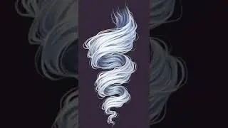 Draw Curly hair - easy tutorial #short