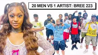 20 MEN VS 1 ARTIST: BREE.223