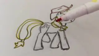 Рисуем Эпплджек