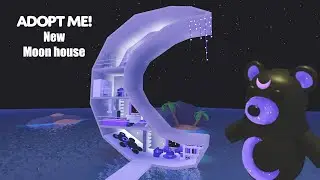 NEW Lunar Moon House in Adopt me! ROBLOX Speed build