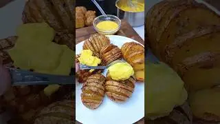 Печёная картошка с Сырным соусом 🧀🤤 