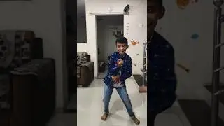 Hardik dancing to Muqabla song...@Kids @Dance