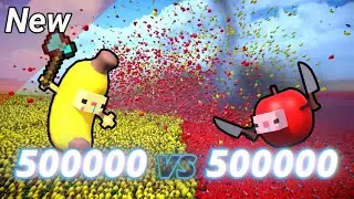 500,000vs500,000! 1 million axolotls fighting!?